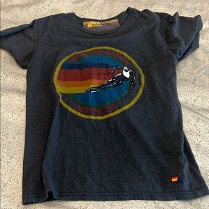 Aviator Nation Kids Dark Blue Aspen Graphic Tee